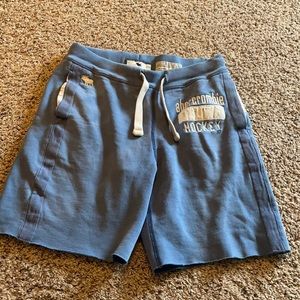 Abercrombie sweatpant shorts